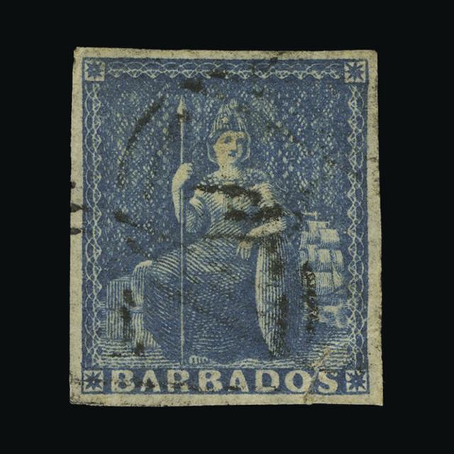 Lot 2493 - barbados 1855-58 - UPA UPA Auction UPA 97 Lot 2493 - barbados 1855-58 - UPA UPA Auction UPA 97