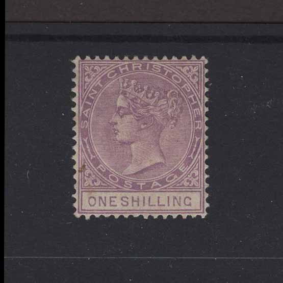 Lot 24993 - St. Kitts and Nevis - St. Christopher 1882-90 -  UPA UPA Auction UPA 97