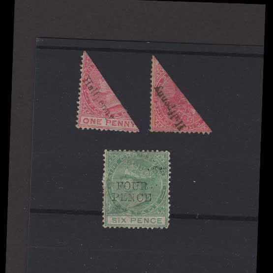 Lot 24994 - St. Kitts and Nevis - St. Christopher 1884 -  UPA UPA Auction UPA 97