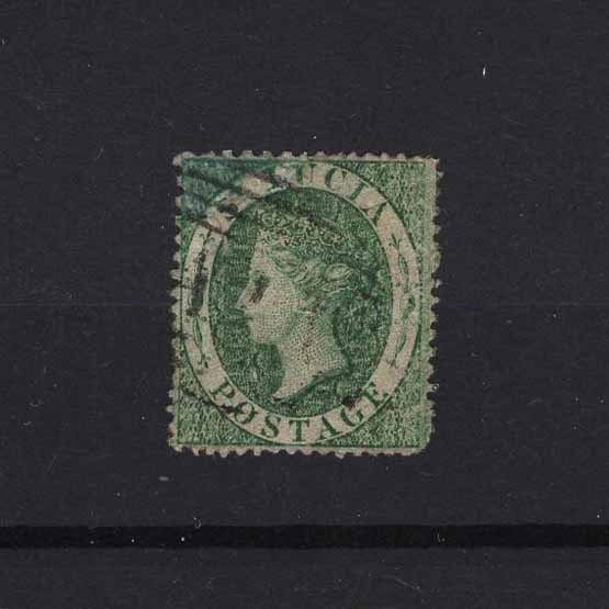 Lot 25022 - st. lucia 1860 -  UPA UPA Auction UPA 97