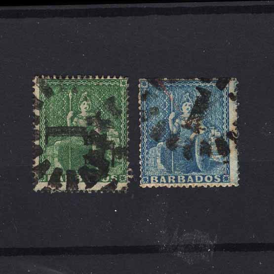 Lot 2505 - barbados 1861 - UPA UPA Auction UPA 97 Lot 2505 - barbados 1861 - UPA UPA Auction UPA 97
