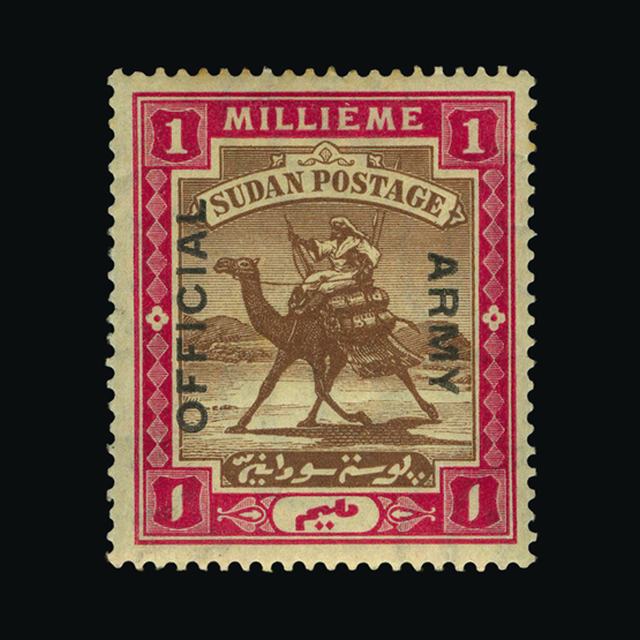 Lot 25328 - sudan 1905 -  UPA UPA Auction UPA 97