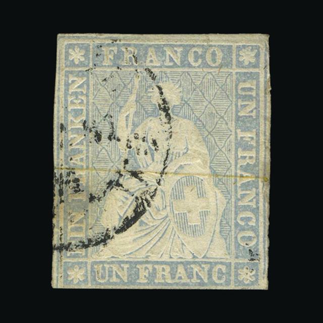Lot 25680 - Switzerland 1856 -  UPA UPA Auction UPA 97