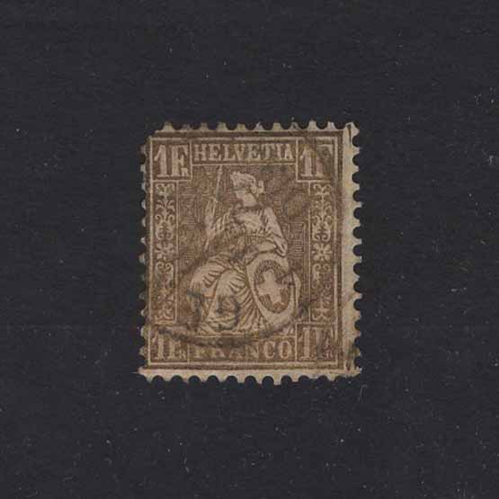 Lot 25682 - Switzerland 1862 -  UPA UPA Auction UPA 97