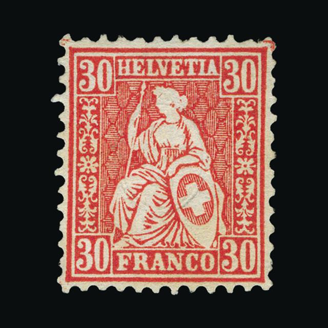 Lot 25689 - Switzerland 1862-64 -  UPA UPA Auction UPA 97