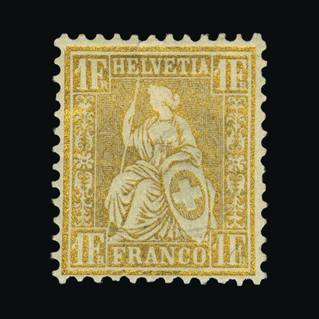 Lot 25695 - Switzerland 1864 - UPA UPA Auction UPA 97 Lot 25695 - Switzerland 1864 - UPA UPA Auction UPA 97