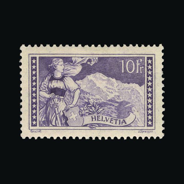 Lot 25741 - Switzerland 1914-18 -  UPA UPA Auction UPA 97