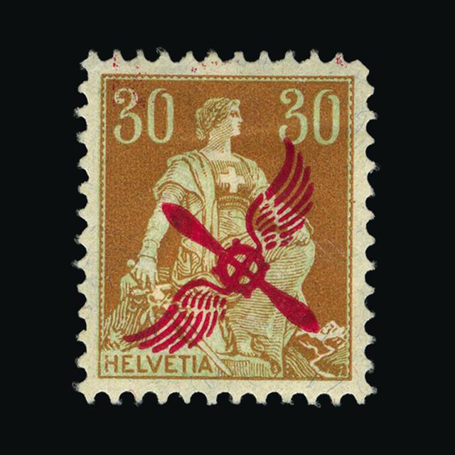 Lot 25754 - Switzerland 1919 - UPA UPA Auction UPA 97 Lot 25754 - Switzerland 1919 - UPA UPA Auction UPA 97