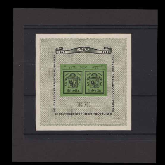 Lot 25788 - Switzerland 1943 -  UPA UPA Auction UPA 97