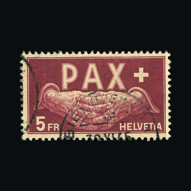Lot 25789 - Switzerland 1945 -  UPA UPA Auction UPA 97