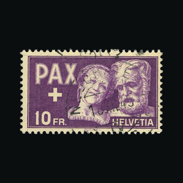 Lot 25790 - Switzerland 1945 -  UPA UPA Auction UPA 97
