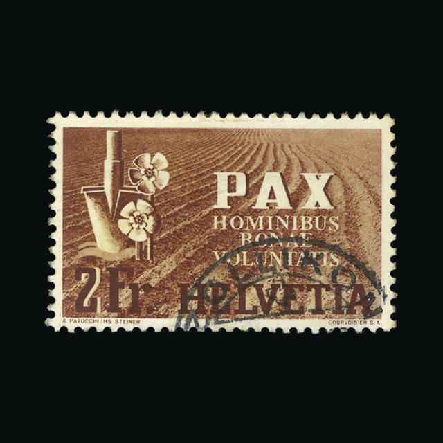 Lot 25792 - Switzerland 1945 -  UPA UPA Auction UPA 97