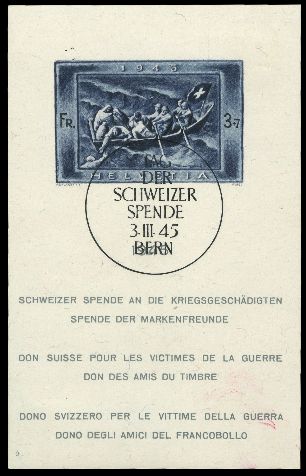 Lot 25796 - Switzerland 1945 -  UPA UPA Auction UPA 97