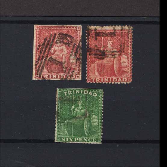Lot 26109 - Trinidad and Tobago - Trinidad 1859-60 -  UPA UPA Auction UPA 97