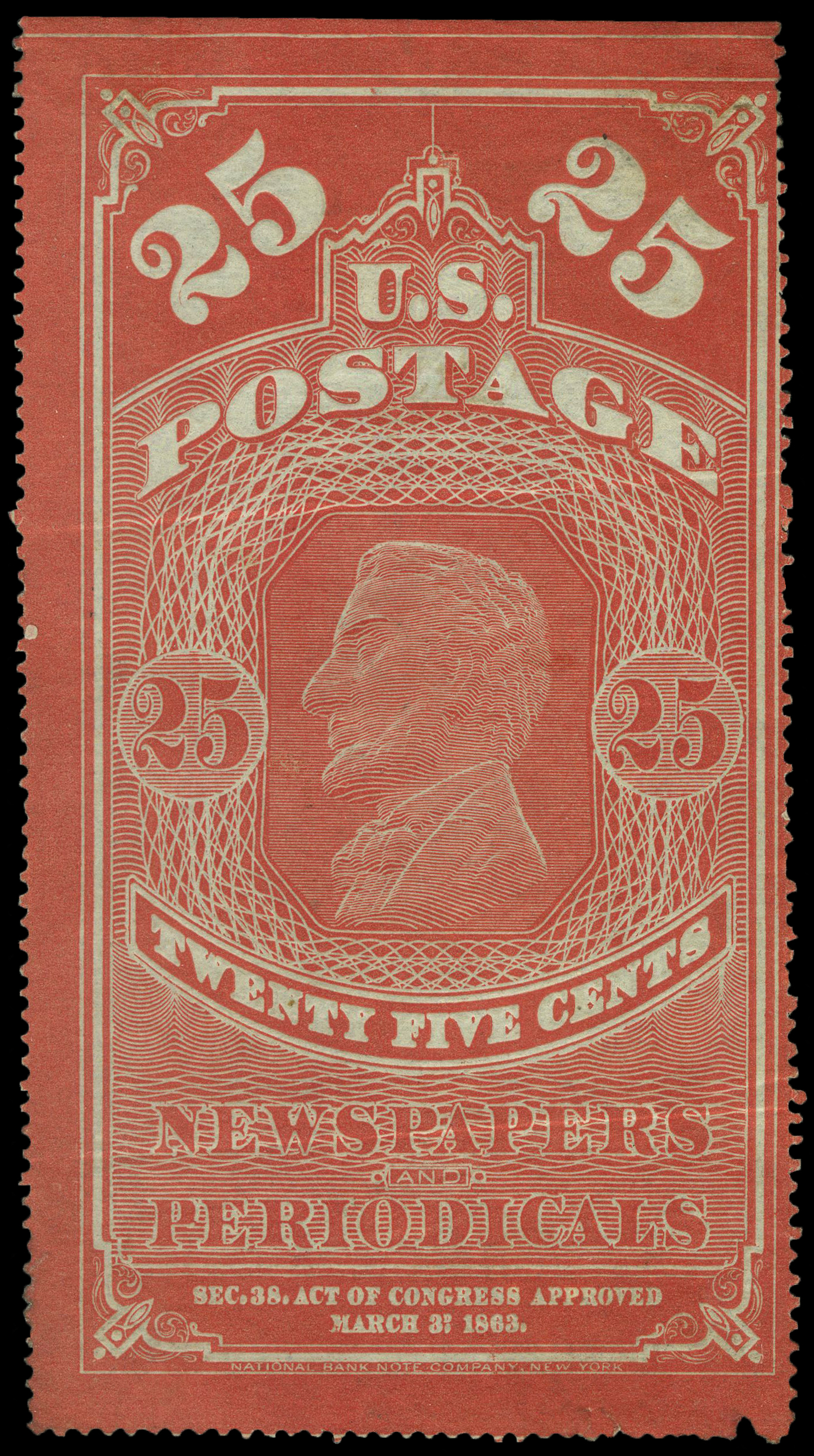 Lot 26444 - United States of America 1865 - UPA UPA Auction UPA 97 Lot 26444 - United States of America 1865 - UPA UPA Auction UPA 97