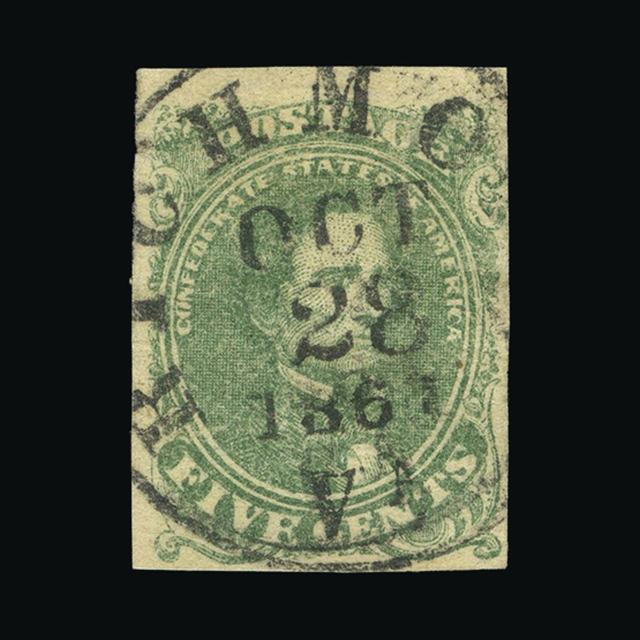 Lot 26610 - United States of America - Confederate States 1861 -  UPA UPA Auction UPA 97
