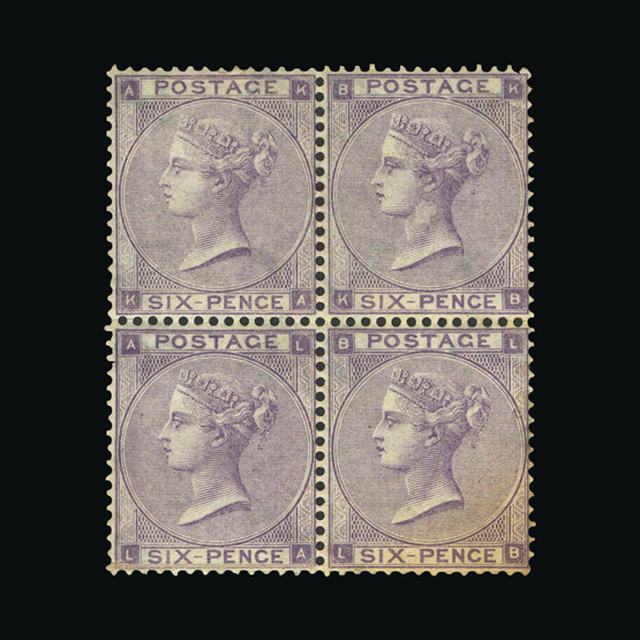 Lot 26952 - Great Britain - QV (surface printed) 1862-64 -  UPA UPA Auction UPA 97