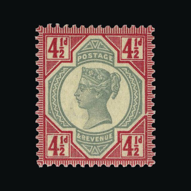 Lot 27014 - Great Britain - QV (surface printed) 1887-92 - UPA UPA Auction UPA 97 Lot 27014 - Great Britain - QV (surface printed) 1887-92 - UPA UPA Auction UPA 97