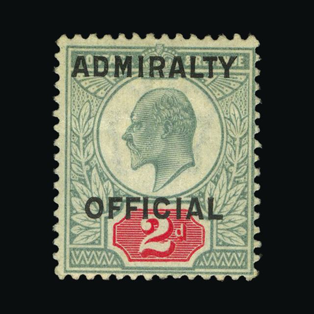 Lot 27062 - Great Britain - Officials 1903-04 -  UPA UPA Auction UPA 97