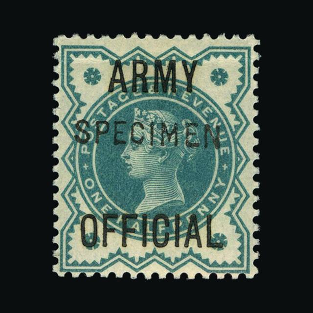 Lot 27064 - Great Britain - Officials 1896-1901 -  UPA UPA Auction UPA 97