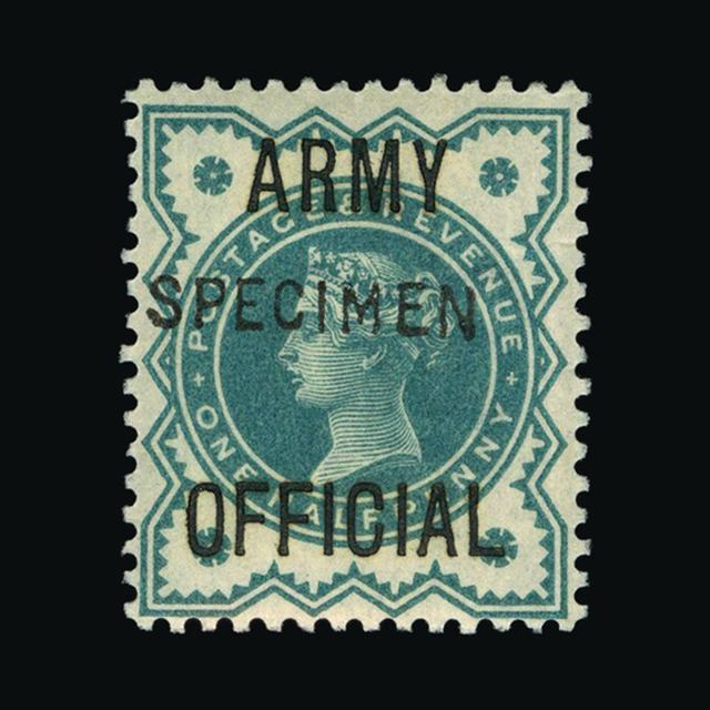 Lot 27065 - Great Britain - Officials 1896-1901 -  UPA UPA Auction UPA 97
