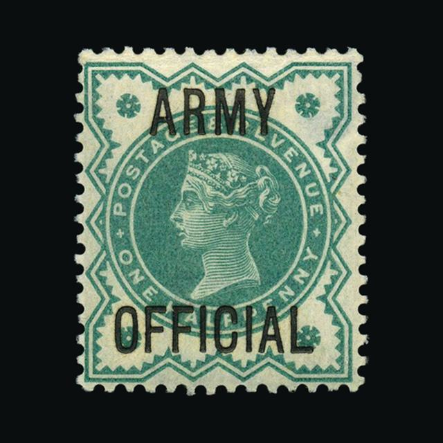 Lot 27066 - Great Britain - Officials 1896-1901 -  UPA UPA Auction UPA 97