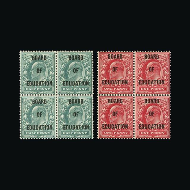 Lot 27079 - Great Britain - Officials 1902-04 -  UPA UPA Auction UPA 97