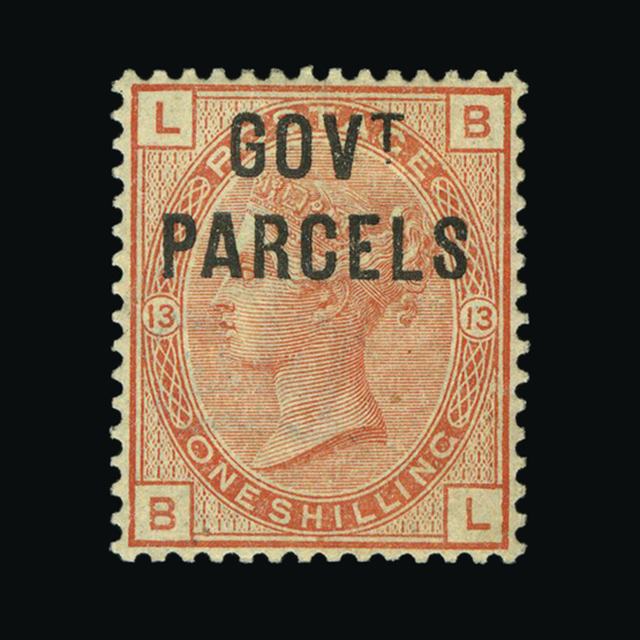 Lot 27082 - Great Britain - Officials 1883-86 -  UPA UPA Auction UPA 97