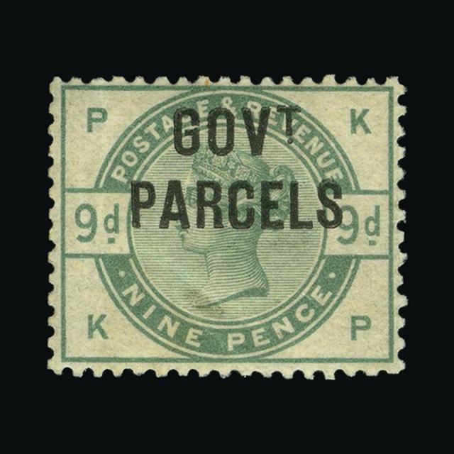 Lot 27087 - Great Britain - Officials 1883-86 -  UPA UPA Auction UPA 97