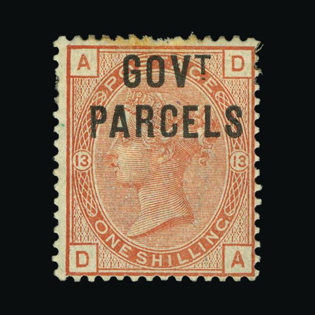 Lot 27089 - Great Britain - Officials 1883-86 -  UPA UPA Auction UPA 97