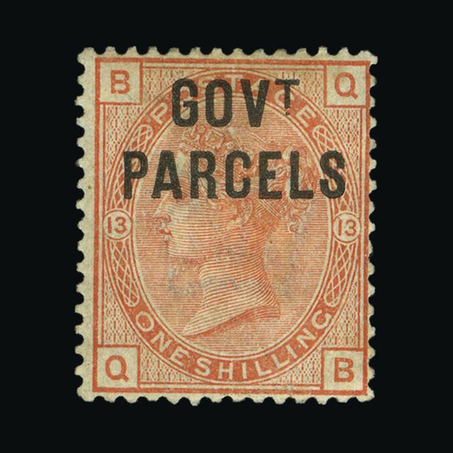 Lot 27090 - Great Britain - Officials 1883-86 -  UPA UPA Auction UPA 97