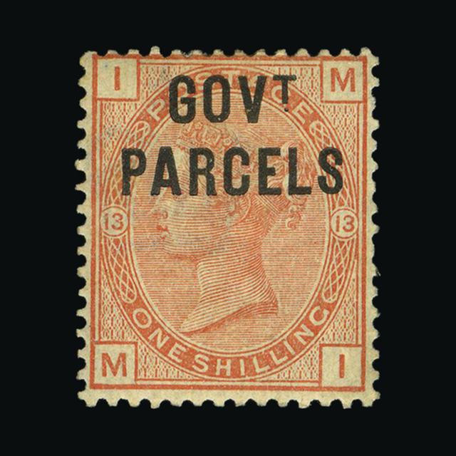 Lot 27091 - Great Britain - Officials 1883-86 -  UPA UPA Auction UPA 97