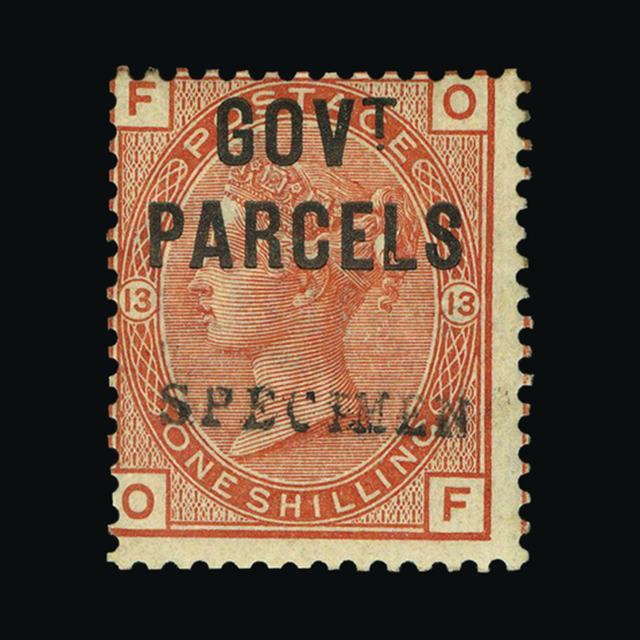 Lot 27092 - Great Britain - Officials 1883-86 -  UPA UPA Auction UPA 97