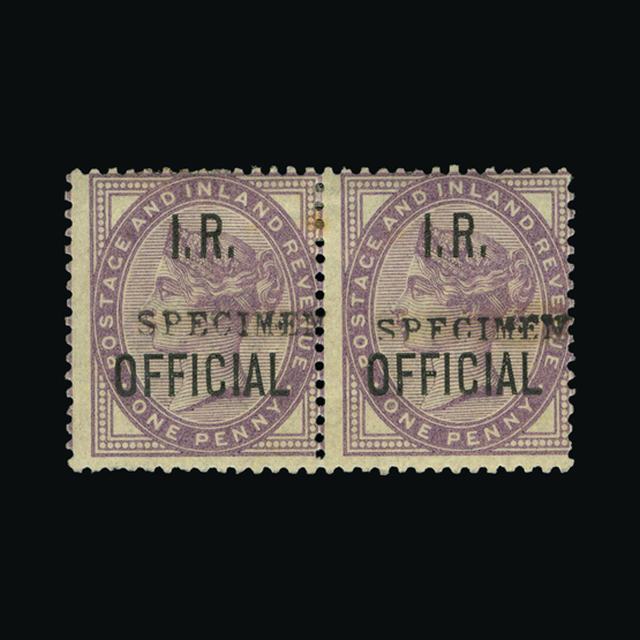 Lot 27109 - Great Britain - Officials 1880-81 -  UPA UPA Auction UPA 97