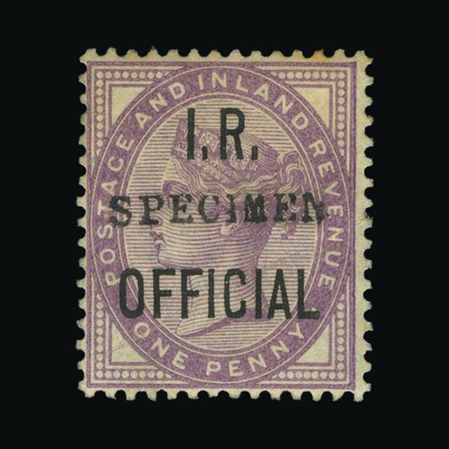 Lot 27110 - Great Britain - Officials 1880-81 -  UPA UPA Auction UPA 97