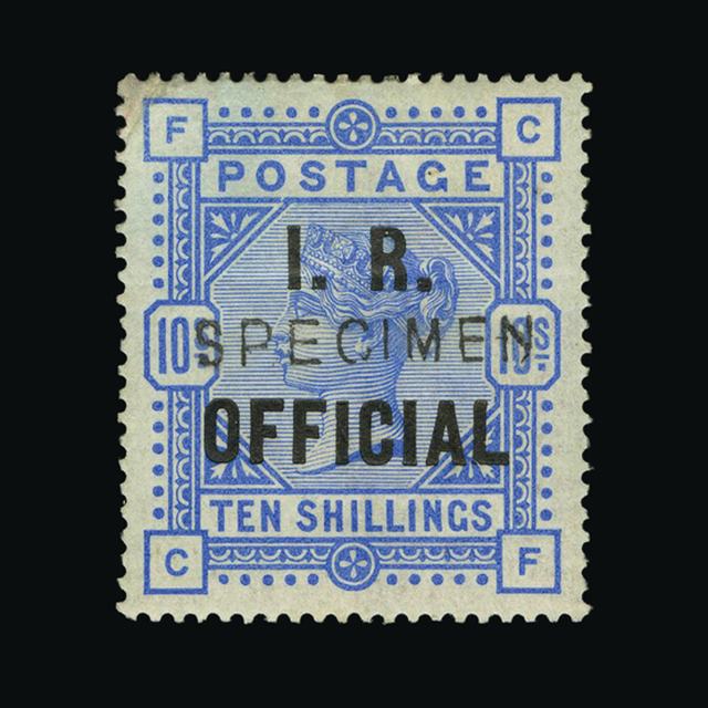 Lot 27119 - Great Britain - Officials 1884-88 -  UPA UPA Auction UPA 97