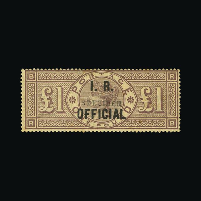 Lot 27120 - Great Britain - Officials 1884-88 -  UPA UPA Auction UPA 97