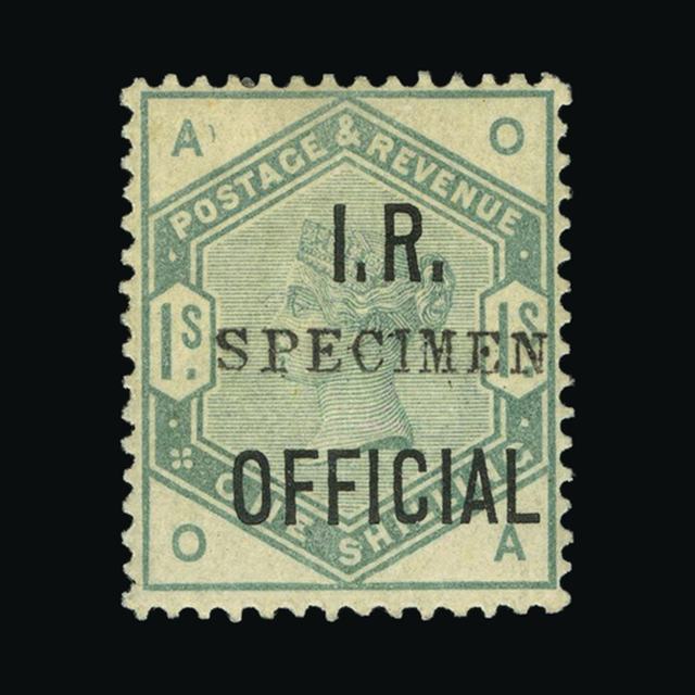 Lot 27125 - Great Britain - Officials 1884-88 -  UPA UPA Auction UPA 97