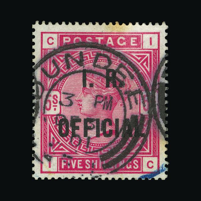 Lot 27128 - Great Britain - Officials 1884-88 -  UPA UPA Auction UPA 97
