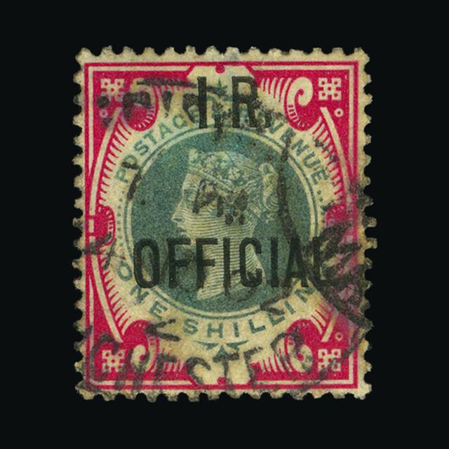 Lot 27135 - Great Britain - Officials 1887-1900 -  UPA UPA Auction UPA 97