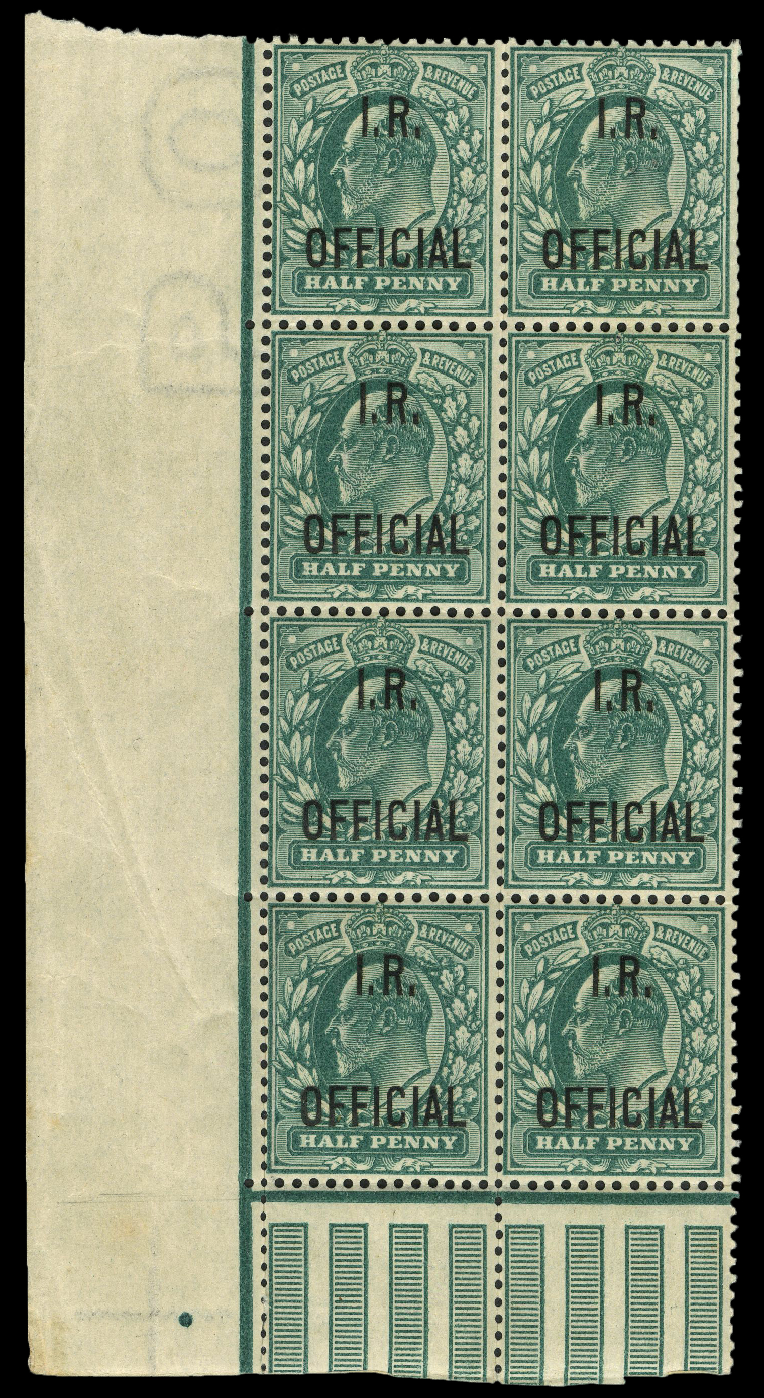 Lot 27139 - Great Britain - Officials 1902-04 -  UPA UPA Auction UPA 97