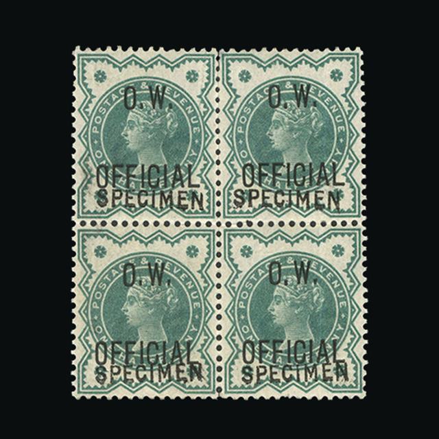 Lot 27150 - Great Britain - Officials 1896-1902 -  UPA UPA Auction UPA 97