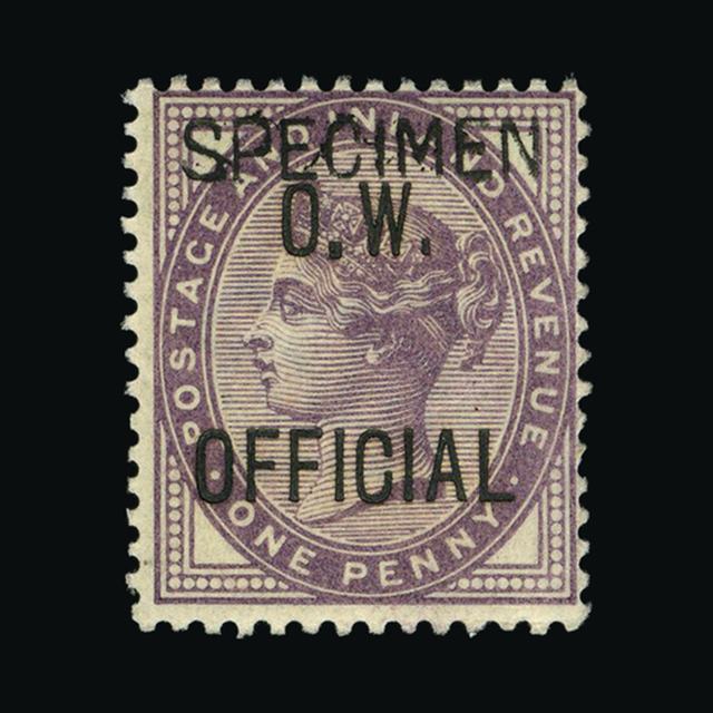 Lot 27152 - Great Britain - Officials 1896-1902 -  UPA UPA Auction UPA 97