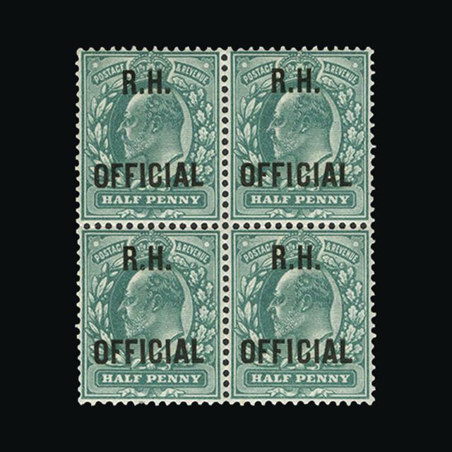 Lot 27160 - Great Britain - Officials 1902 -  UPA UPA Auction UPA 97