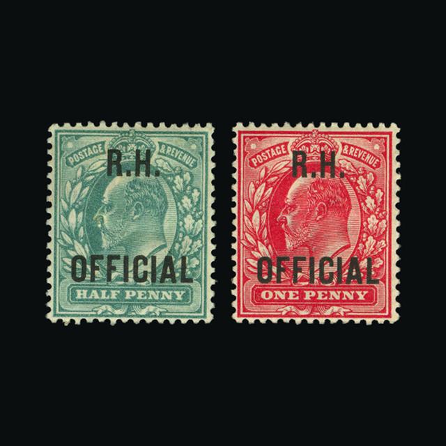 Lot 27161 - Great Britain - Officials 1902 -  UPA UPA Auction UPA 97