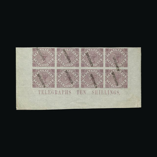Lot 27169 - Great Britain - Telegraphs 1876-81 -  UPA UPA Auction UPA 97