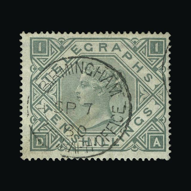 Lot 27177 - Great Britain - Telegraphs 1876-81 -  UPA UPA Auction UPA 97