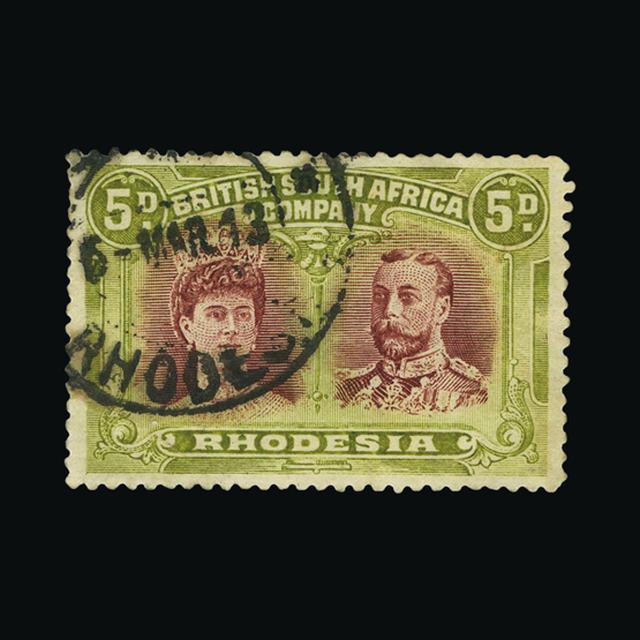 Lot 27298 - rhodesia 1910-13 -  UPA UPA Auction UPA 97