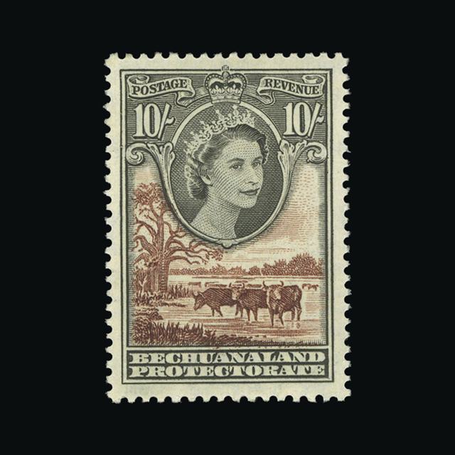 Lot 2947 - bechuanaland 1955-58 - UPA UPA Auction UPA 97 Lot 2947 - bechuanaland 1955-58 - UPA UPA Auction UPA 97
