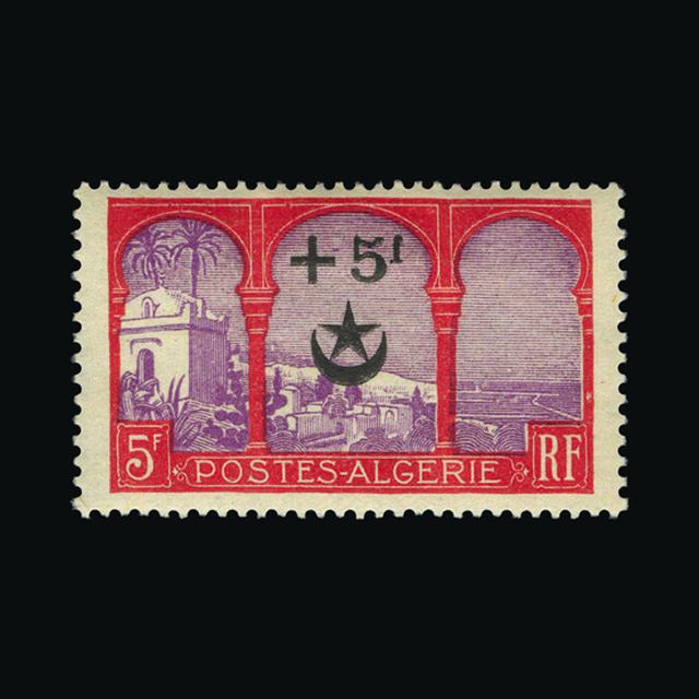 Lot 343 - Algeria 1920 - UPA UPA Auction UPA 97 Lot 343 - Algeria 1920 - UPA UPA Auction UPA 97